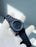 Men's Full Black Aura Quartz Watch | Durable Matte Black Aura Watch